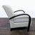 Wood Room & Board Sloan Modern Lounge Chair With Curved Wood Arms For Sale - Image 7 of 16