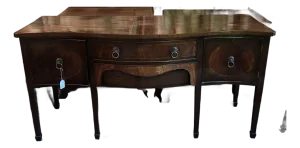 English Mahogany Sideboard Late 19th Century