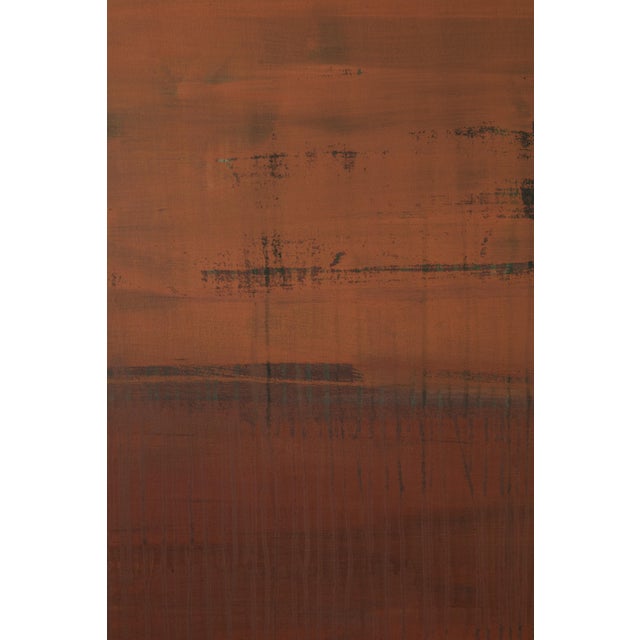 "Volcanic Monochrome 2" - Large Abstract Acrylic Painting by Simon Findlay For Sale - Image 12 of 18