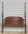 Late 20th Century Mahogany Queen Size Four Post Carved Rice Bed Made Attributed to Henkel Harris For Sale In Cleveland - Image 6 of 11