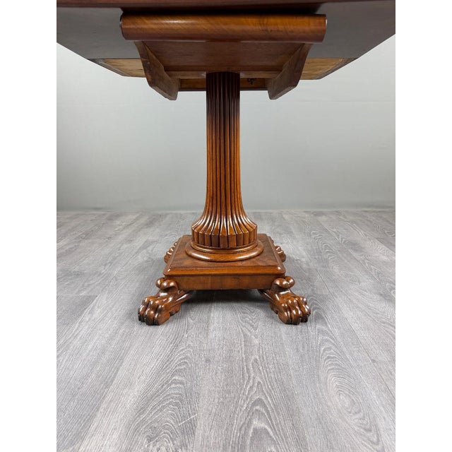 Wood 19th Century Mahogany Games Table For Sale - Image 7 of 12