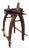 Vintage Brutalist Egyptian Camel Saddle Bar Stools, 1940s, Set of 5 For Sale