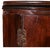 Wood Early 19th Century English Mahogany Bowfront Corner Cupboard With Original Green-Painted Interior For Sale - Image 7 of 10
