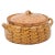 French 19th Century Pottery Covered Baking Dish with Brown Blotched Glaze For Sale - Image 12 of 12