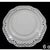 Traditional Set of 10, Wedgewood Cream Reticulated Plates For Sale - Image 3 of 6
