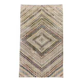 Vintage Turkish Sivas Rug - 05'07 X 09'02 For Sale