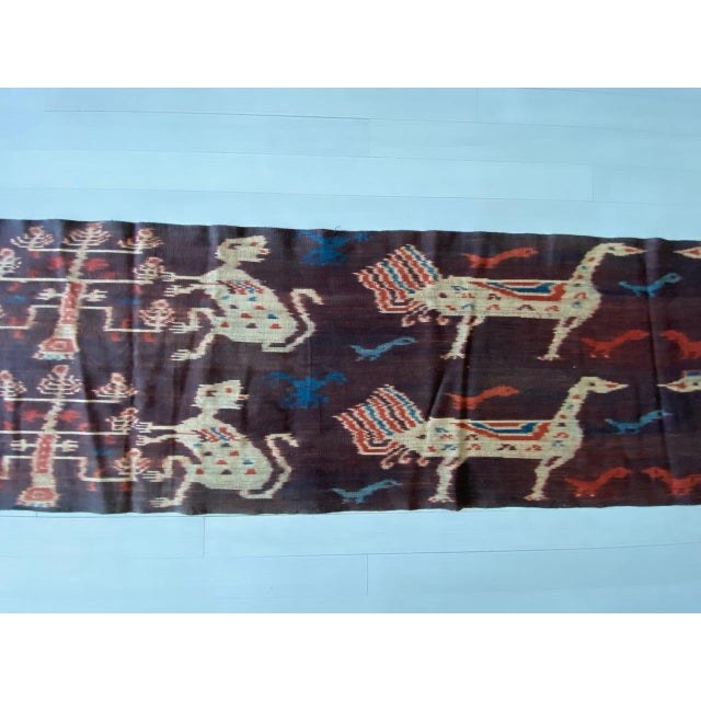 Super Rare Long Ikat From Sumba For Sale - Image 9 of 18