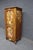 Narrow cherry wood chimney cupboard with a single door and hand-painted floral decoration. Features raised panel...