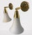 Minimalist Tulip Wall Sconces, 1990s, Set of 2 For Sale - Image 4 of 14