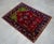 Vintage Hand-Knotted Turkish Rug Prayer Rug Ultra Soft Wool Rug Wall Decor Religious Tapestry 3x4 Ft Approx For Sale - Image 6 of 15