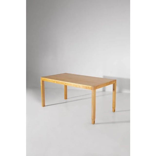 Italian Wooden Dining Table, 1970s For Sale - Image 10 of 10