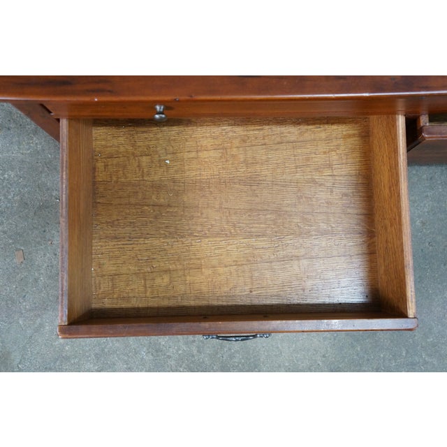 Bob Timberlake for Lexington American Cherry Farmhouse Coffee Cocktail Table 44" For Sale - Image 12 of 18