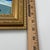 Sky Blue Original Figurative Painting Woman by the Sea - Signed “S. Norman” For Sale - Image 8 of 10
