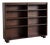 1970s Thin Bookcase in Dark Teak For Sale
