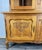 Wood Vintage French Louis XVI Style Oak Display Bookcase For Sale - Image 7 of 12