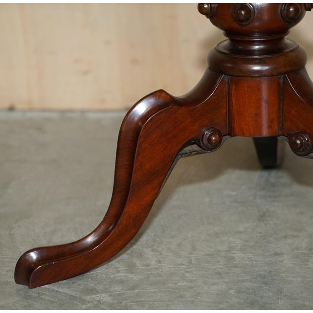 William IV Marble Chess Board Table with Pietra Dura Top, 1830s For Sale - Image 6 of 18