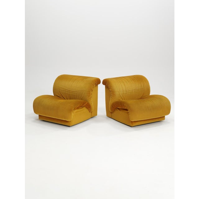 Lounge Chairs from Doimo Salotti, 1970s, Set of 2 For Sale - Image 4 of 15