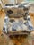 Mid-Century Modern Baughman Style Parsons Chairs With Ethan Allen Tenzing Silver Fabric- Set of 2 For Sale In Raleigh - Image 6 of 12