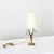 Metal French 19th Century Petite Brass and Crystal Table Lamp For Sale - Image 7 of 8