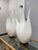 Design Plus Gallery presents a Pair of Circa 1970's Tulip Table Lamps from Roger Rougier. These postmodern table lamps...
