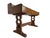 Early 20th Century Victorian Solid Pine Writing Desk With Hutch For Sale - Image 10 of 17