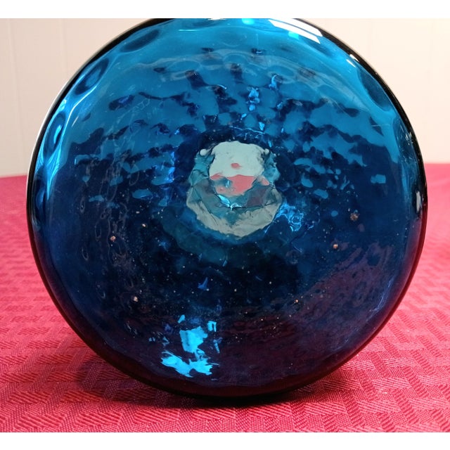 Mid 20th Century Rare Mid Century Modern Apothecary Jar, From Empoli Italy For Sale - Image 5 of 8