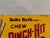 Traditional Vintage 1980s Reproduction Babe Ruth Pinch Hit Tobacco Advertising Sign For Sale - Image 3 of 6