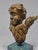 Wood 19th Century, Italian Giltwood Winged Cherub Fragment on Faux Marbleized Base For Sale - Image 7 of 11