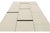 2010s Rug & Kilim’s Contemporary Kilim, White and Black Textural Stripes, Taupe Accent For Sale - Image 5 of 7