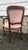 Pair of Vintage Louis XV Style French Provincial Open Armchairs With Pink Romantic Tapestry Upholstery For Sale - Image 10 of 17