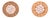 Bvlgari Bvlgari Classic 18ct Rose Gold Earrings 0.18ct 4g, A Pair For Sale