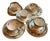 Antique Cups and Saucers, 1890s, Set of 8 For Sale