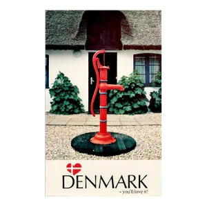 1960's Danish Travel Poster - Denmark, You'll Love It! - the Danish Tourist Board