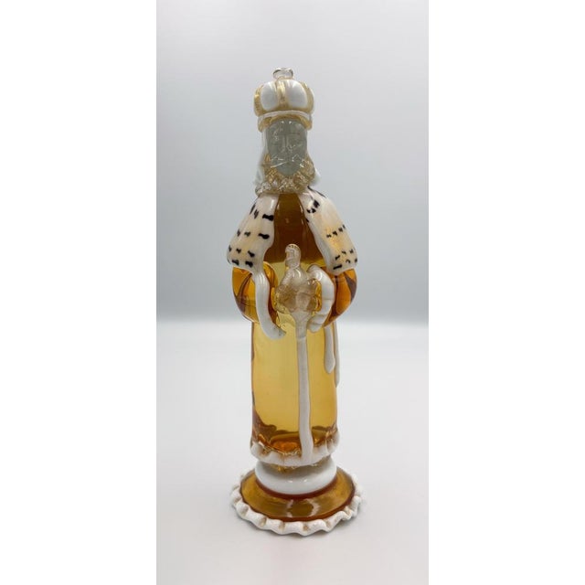 1930s Amber Glass Chess Pieces from Barbini, Pauly & C., 1930s, Set of 32 For Sale - Image 5 of 16