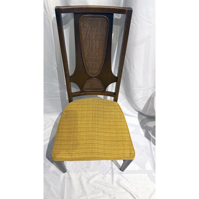 Brown 1960s Broyhill "Brasilia" Mid-Century Modern Dining Chairs - Set of 6 For Sale - Image 8 of 12