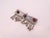 Metal Afghan Hair Clip in Metal and Crystal, Asia, 1950s For Sale - Image 7 of 18
