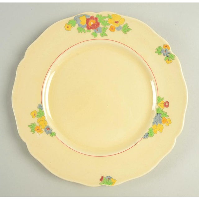 Vintage Pink Floral Dinner Plates Set of 8 Chairish