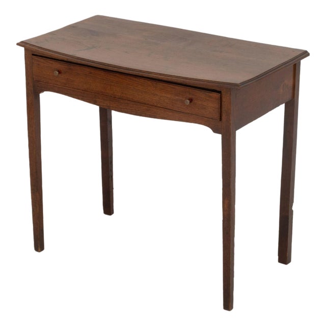 French Provincial Oak Side Table For Sale