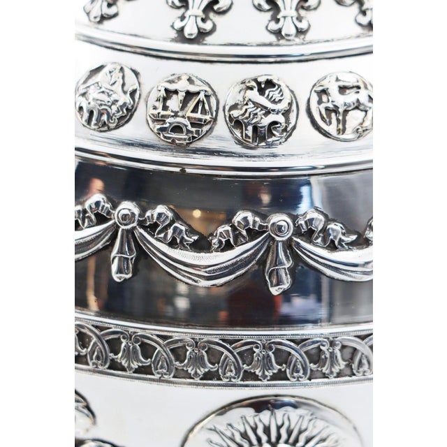 La Montgolfiere Table Centre Caviar Display by Richard Lauret For Sale - Image 14 of 17