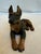 Black Ceramic Lifelike German Shepherd For Sale - Image 8 of 10