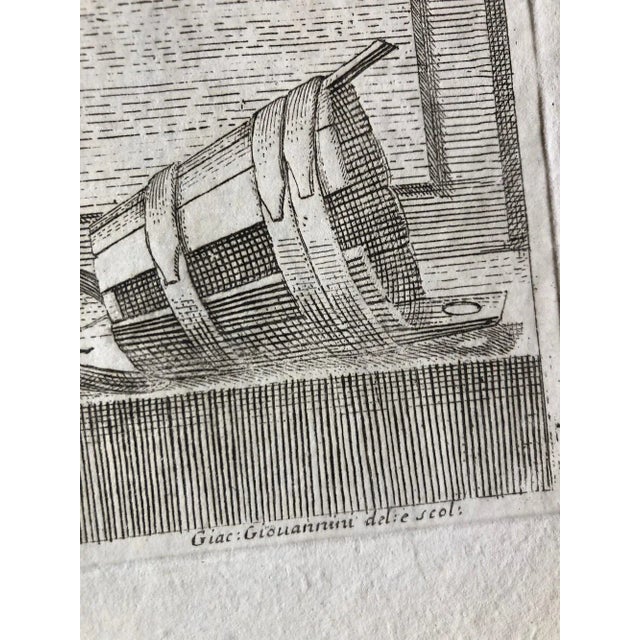Antique Print- 18th Century Etching For Sale - Image 4 of 13