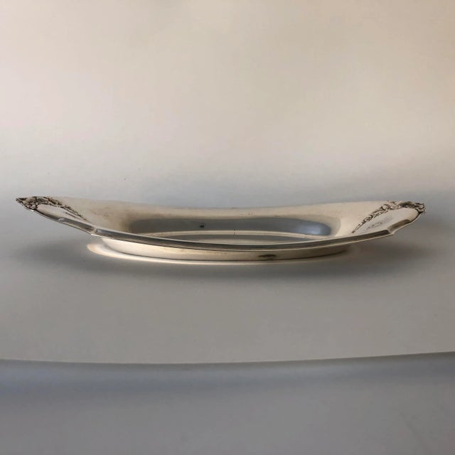 Vintage Wilcox Silver Plate Bread Tray For Sale In New York - Image 6 of 7