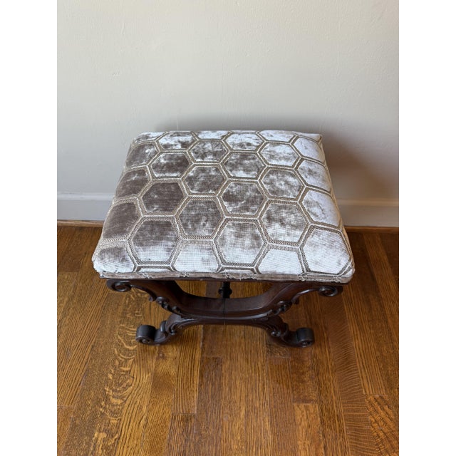 Antique William IV Mahogany Ottoman For Sale In Birmingham - Image 6 of 6