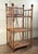 Diminutive Antique Bamboo Etagere Small 3 Shelf Bookshelf For Sale - Image 10 of 11