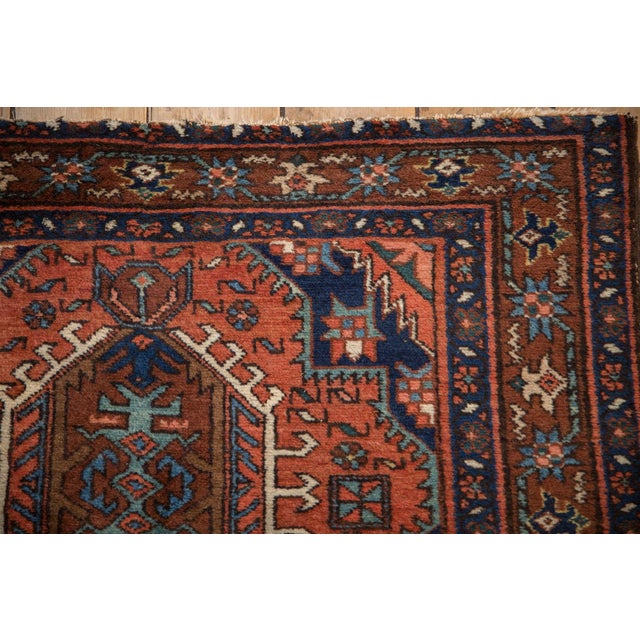 Old New House Vintage Karaja Rug - 3'4" x 4'11" For Sale - Image 4 of 9