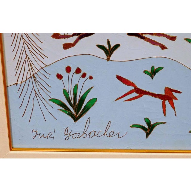 Yuri Gorbachev "Winter Near St. Petersburg" Original Oil Painting Canvas, Russia For Sale In Denver - Image 6 of 8
