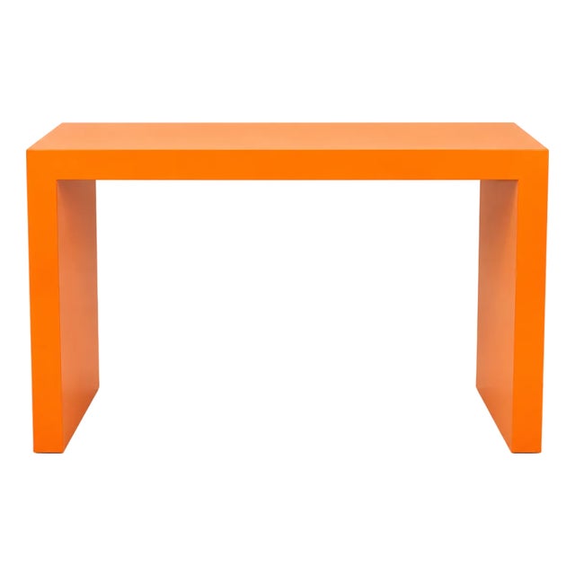 Mid Century Modern Parsons Style Console For Sale