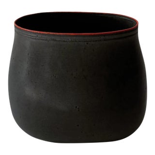 Ovoid Vessel by Malene Mullertz, 1980s For Sale