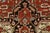 Heriz Ziegler Rug 9′ X 11’11” Red Wool Traditional Hand-Knotted Oriental Carpet For Sale - Image 10 of 15