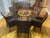Modern Crate and Barrel Glass Top Table and 6 Rattan Chairs - 7 Pieces For Sale - Image 3 of 4